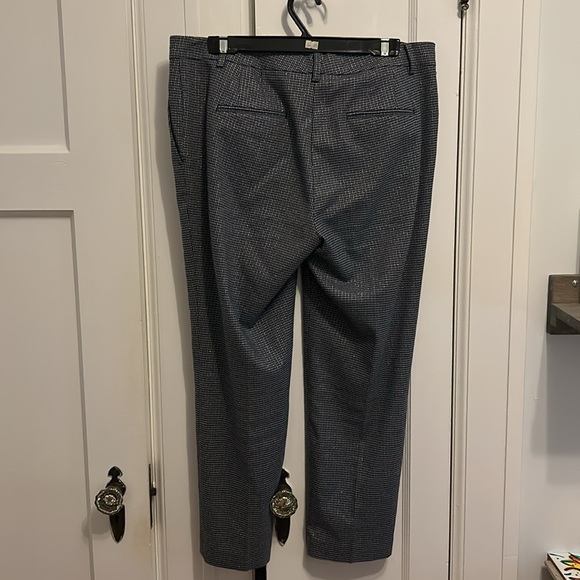 Ann Taylor houndstooth ankle length pants - Picture 2 of 4